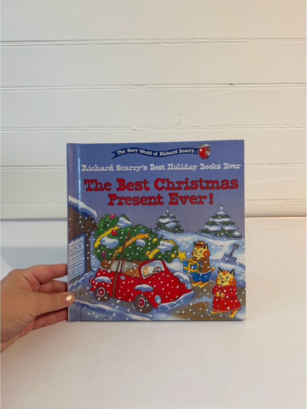 Vintage 1999 Richard Scarry's The Best Christmas Present Ever Book